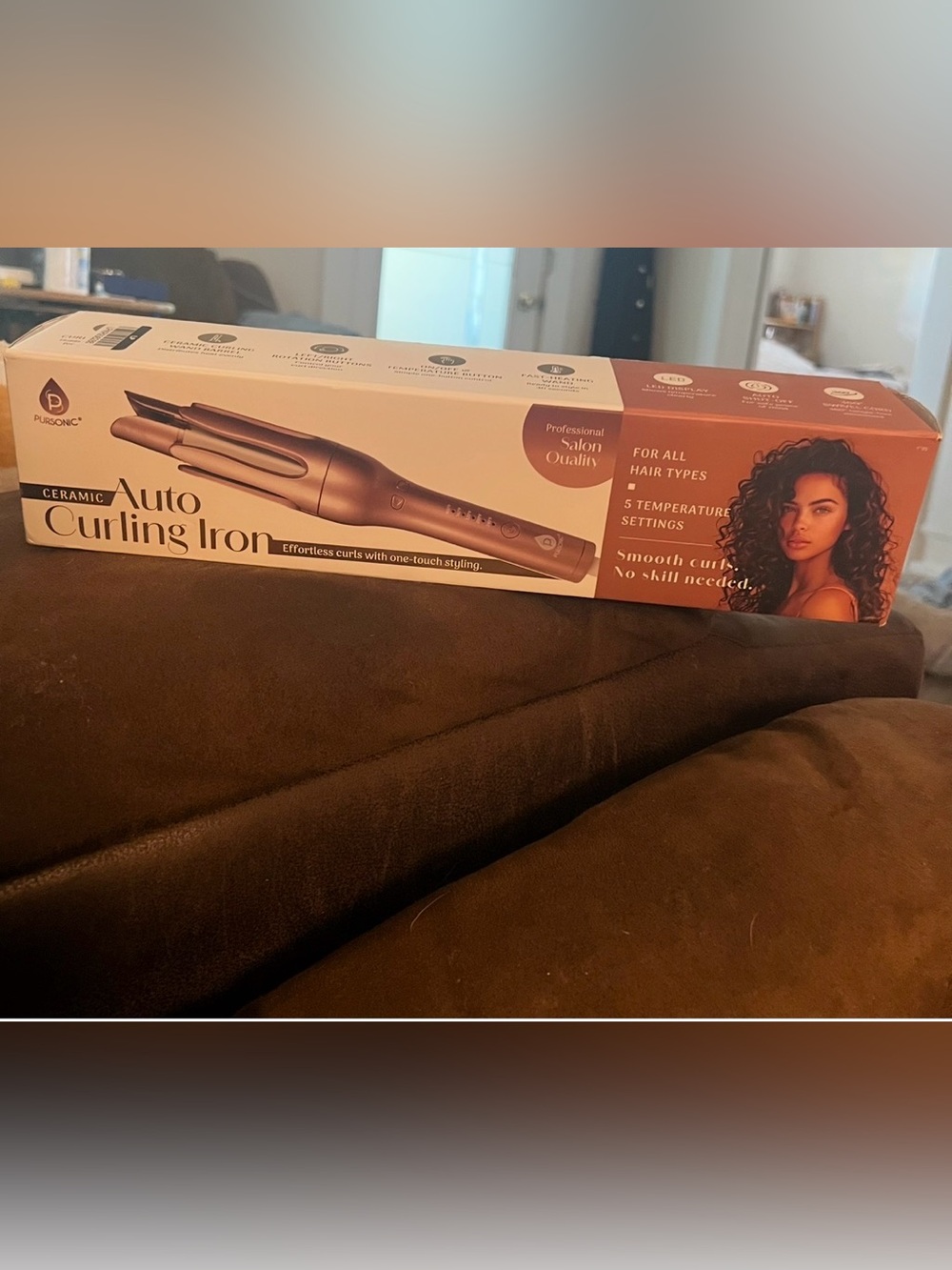 Slightly Used Auto Ceramic Curling Iron